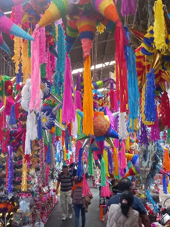 Traditional Mexican market