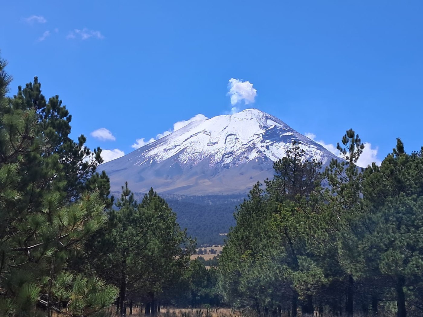 Popocatépetl volcano